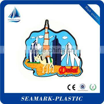Hot sale promotional custom made rubber 3d pvc fridge magnet