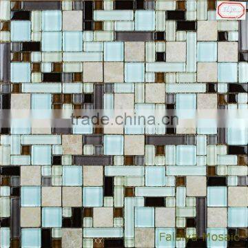 Mix size Italy Interior Wall Glass Mosaic Tile FC20