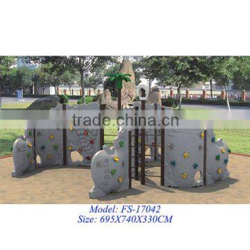 Attractive fruit-style artificial rock climbing wall