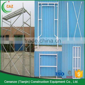 h frame scaffolding walking through scaffolding system
