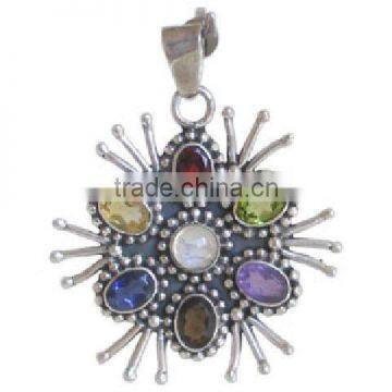 Garnet Peridot Citrine Iolite Amethyst Pendants silver jewellery sterling silver jewelery gemstone jewelry Silver jewelry