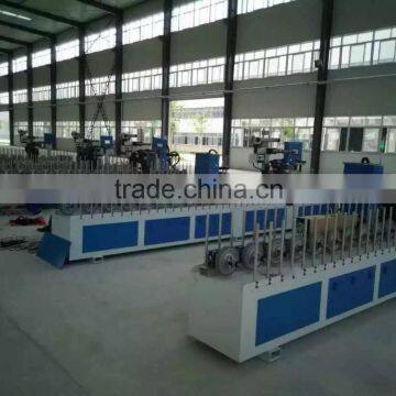 Full-Function PUR Hot Melt Glue Profile Wrapping Machine photo-3