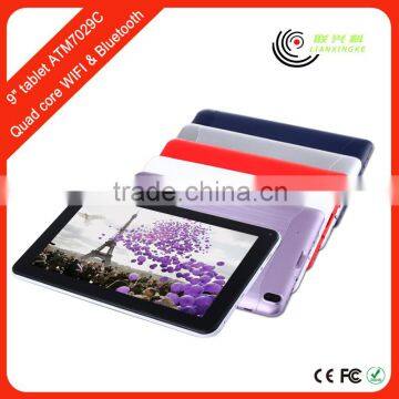 China manufacturer 9" atm7029 quad core tablet pc with game free download mid tablet pc