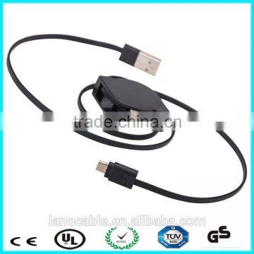 Colorful casing 85cm usb to micro retractable cable                        
                                                                                Supplier's Choice