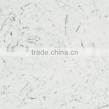 White Bianco Carrara artificial marble flooring