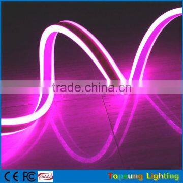 Amazing Dual-sided Pink 120v Mini Flex Led Neon Light Decoration for Outdoor Supplier's Choice photo-2