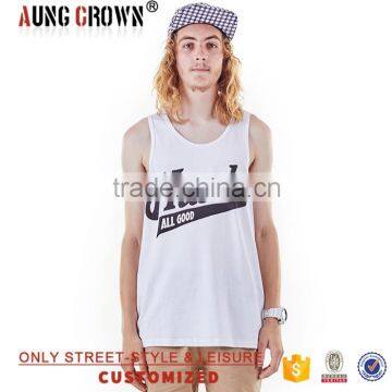 Ecofriendly Cheap Wholesale Tank Tops Mens Custom Plain Cheap Vest