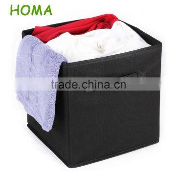 6-pack mini non-woven foldable cube black