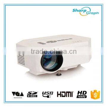 UNIC Low Price Mini HDMI LED Contrast 500:1 Projector UC30 Silm Pocket Videoprojecteur photo-3