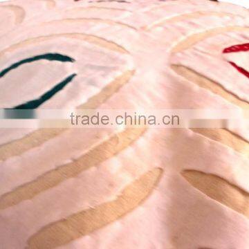 RTHCC-13 New Designer Cotton Fabric Applique Cutwork Cushion Covers Home Furnishing Manufacturer and Exporter photo-5