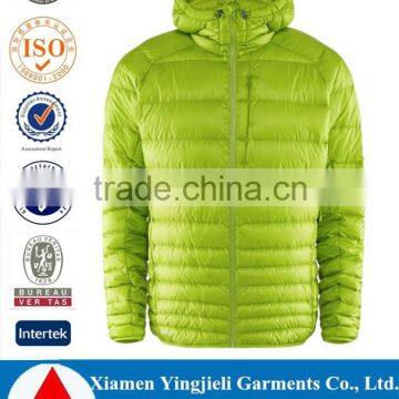 Outdoor Fashion Ultralight Men Goose Down Jacket For Winters 2016