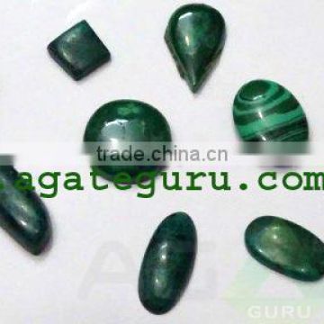 Malachite Cabochons Mix Shape & Size