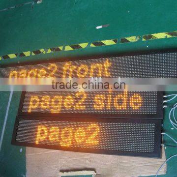 Taxi Roof Top Signs LEDs Moving/Running Message LED Display Board