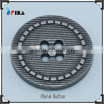 Zinc alloy flatback color metal button