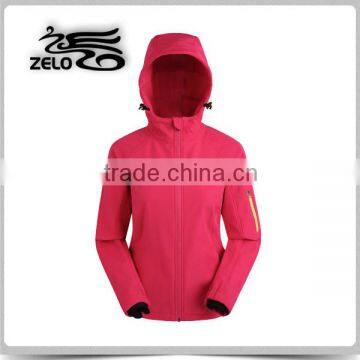 2015 hot sale softshell jacket ladies softshell jacket