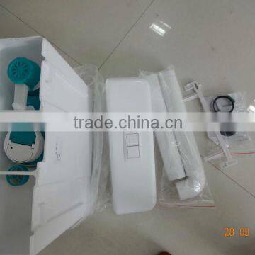 Bathroom toilet tank plastic cistern with Dual Flush Machanism