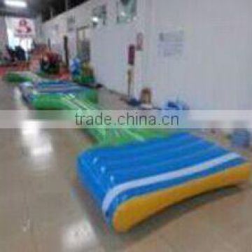 2015 hot summer inflarable water balance beam