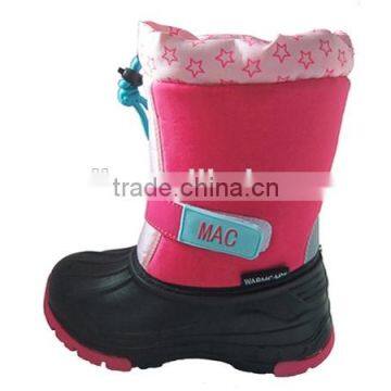 Canada child warmly half snow boots for girl