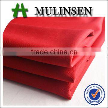 Shaoxing textile knitted 100 polyester red dyed scuba fabric