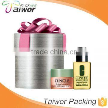 Custom Elegant Round Cosmetic Packaging Paper Box