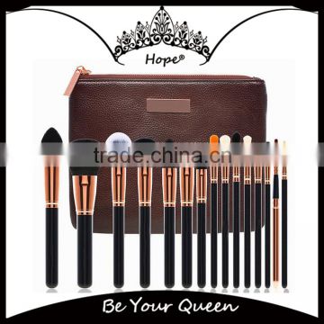 New Arrival Top Grade 15pcs Animal Hair Makeup Brush Set                        
                                                Quality Choice