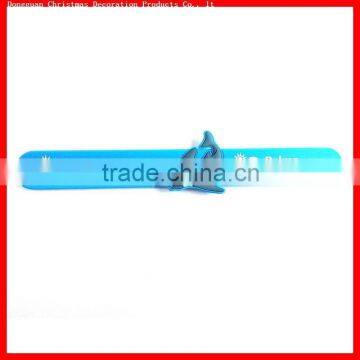 cheap silicone wide slap bracelet china supplier