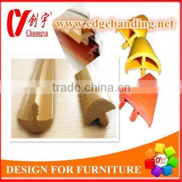 aluminium u profile profile pvc edge banding t edge banding for office furniture