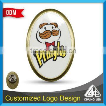 Factory Sale Low Price Brand Logo Printed Lapel Pin photo-6
