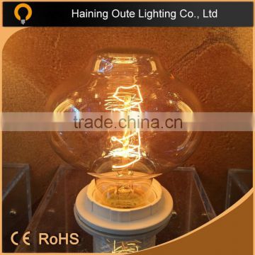 PROVIDE PRODUCT - CE ROHS decorative filament light bulbs 60W, dimmable filament bulb R85 vintage edison bulb