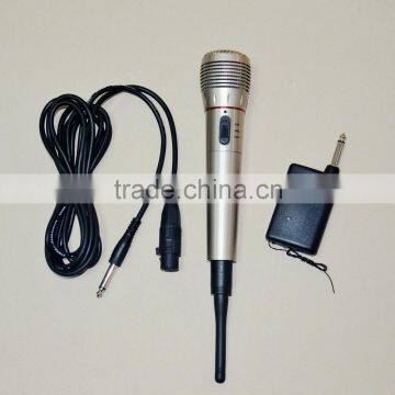 Cheape Wired & Wireless karaoke microphne