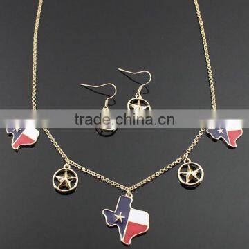 Texas Charm Fashion Necklace Set