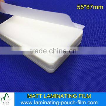 Small Size Matt Type Hot Laminating Film For Card Laminate Lamination Pouches