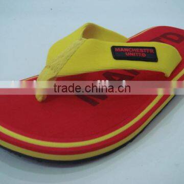 663 LOULUEN Cheap Wholesale Printed EVA Slippers Manufacturing Custom Flip Flops photo-2