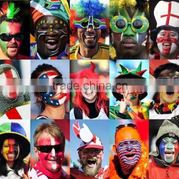 hot wholesale washable body paint tool kit for sports fans art painting