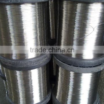 SS 202 201 garde Ni4 0.35mm 0.45mm non polish stainless steel wire used in concrete