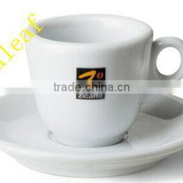 Porcelain tea cup saucer, custom printed tea cup and saucer