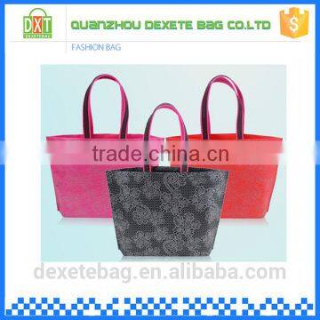 Hot sell new design polyester cheap handbags from china