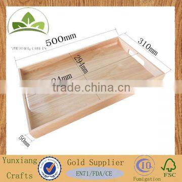 Wooden tray for Restaurant Wooden pallet Stickers walnut veneer