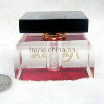 Elegant Decorative Custom Crystal Perfume Bottle For Woman Gifts