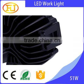 Hot Sale Cars,jeep,auto Parts 51w Led Work Light Ip68 12v Led Headlight photo-5