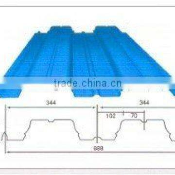 floor decking sheet roll forming machine in car