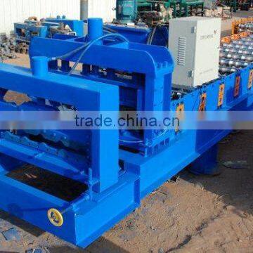 Glazed steel tile roll forming machine