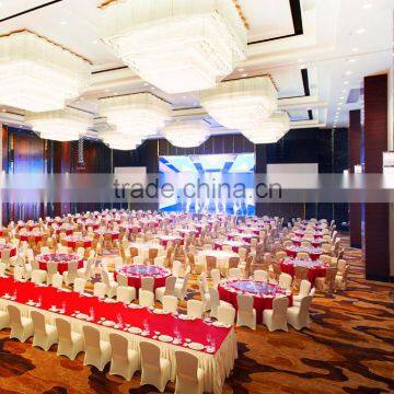 Cut pile Axminster carpet pattern custom carpet for banquet hall use