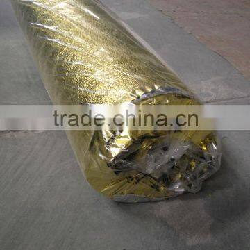 Damp-proof 3mm EPE Foam Laminate Flooring Underlayment With Golden Foil