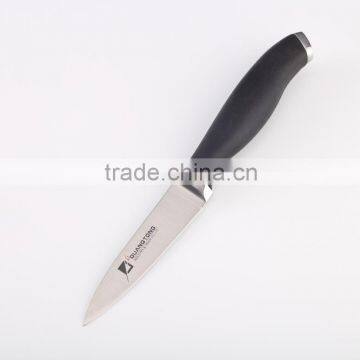 silicone soft touch handle paring knife set