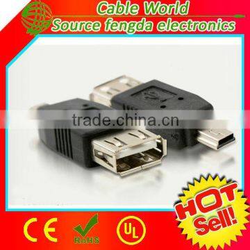 USB to Mini USB Adapter male to female