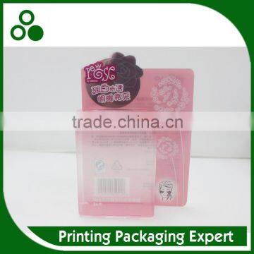 MASK SHOWN BOX WITH FLAP