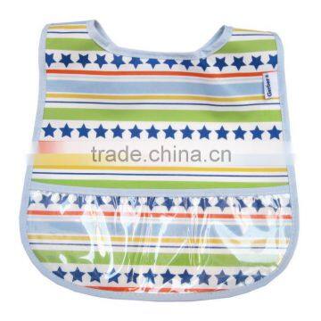 baby bib plastic back , TPU bibs