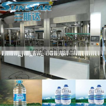 Bottled Drinking Water Filling Capping Machine For 5L PET Bottle