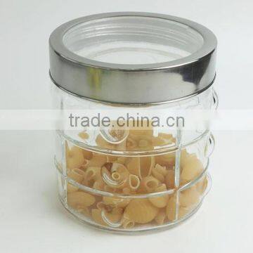 Classical Glass Food Container With Metal Cover photo-6
